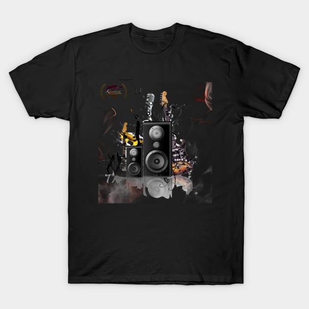 Music T-Shirt by Kaddara